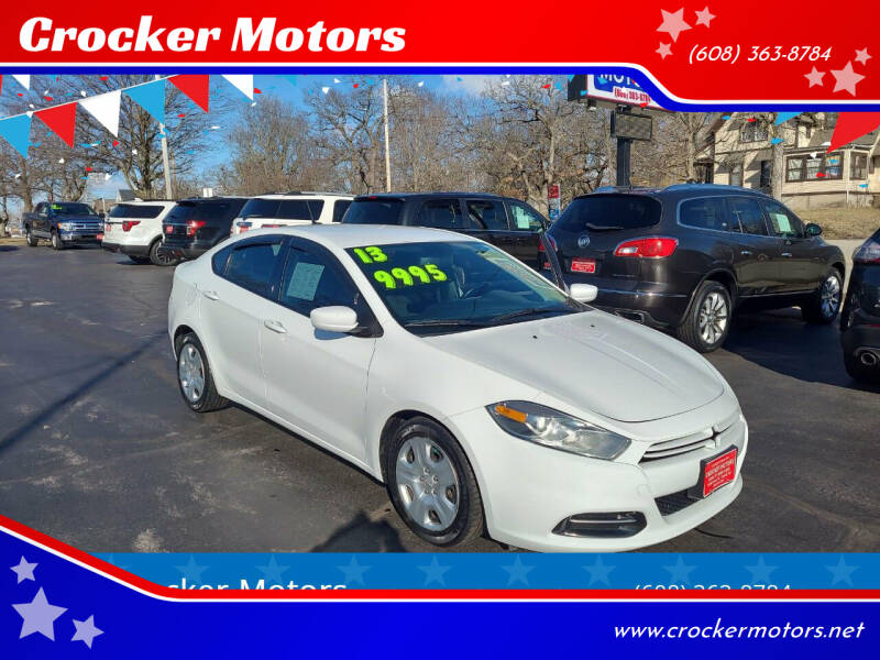 2013 Dodge Dart for sale at Crocker Motors in Beloit WI