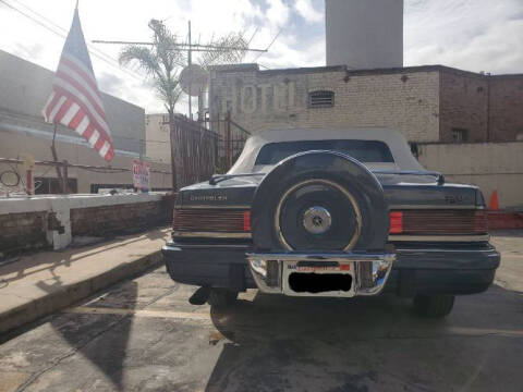 1986 Chrysler Le Baron