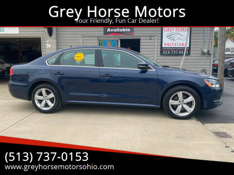 2013 Volkswagen Passat for sale at Grey Horse Motors in Hamilton OH