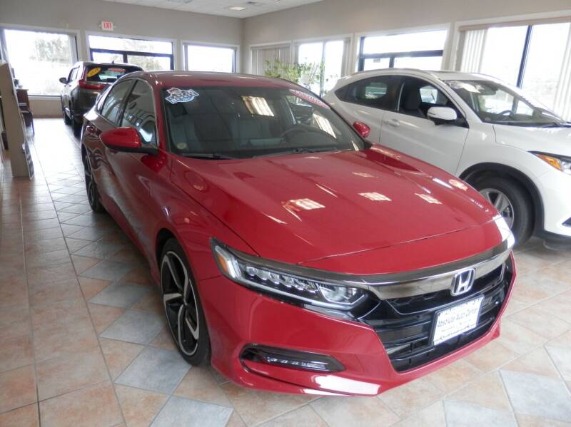 2018 Honda Accord for sale at ABSOLUTE AUTO CENTER in Berlin CT