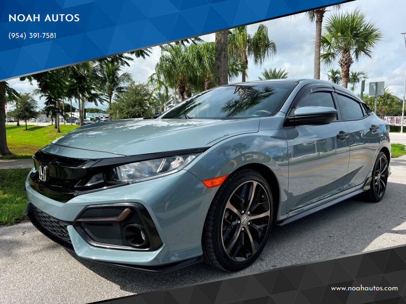 2021 Honda Civic for sale at Noah Auto Finance in Hollywood FL