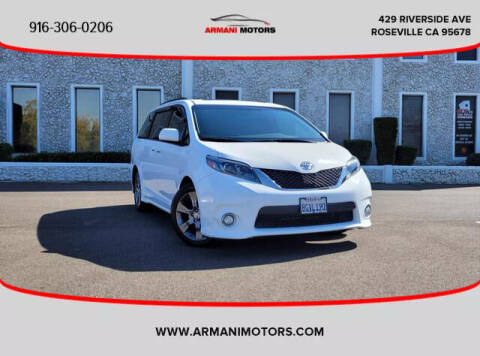 2016 Toyota Sienna for sale at Armani Motors in Roseville CA