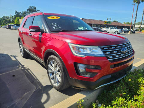 2016 Ford Explorer for sale at Quality Auto Plaza INC in Livingston CA