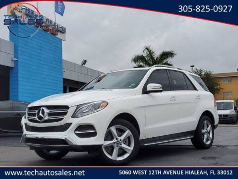 2018 Mercedes-Benz GLE for sale at Tech Auto Sales in Hialeah FL
