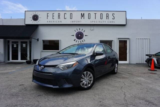 2016 Toyota Corolla LE