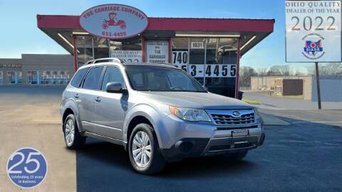2011 Subaru Forester for sale at The Carriage Company in Lancaster OH