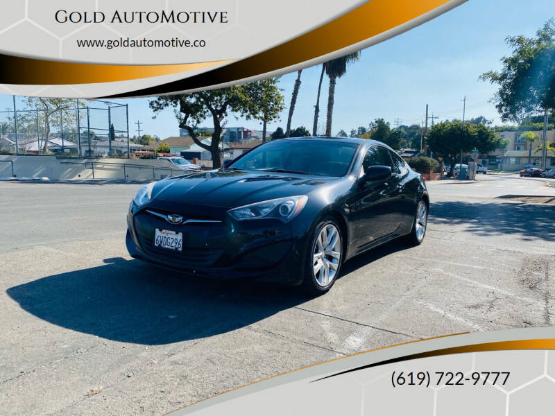 2013 Hyundai Genesis Coupe for sale at Gold AutoMotive in San Diego CA