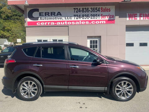 2017 Toyota RAV4 for sale at Cerra Automotive LLC in Greensburg PA