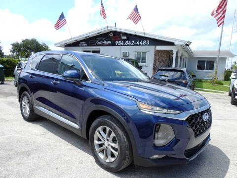 2020 Hyundai Santa Fe for sale at One Vision Auto in Hollywood FL