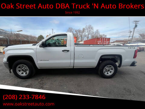 2014 GMC Sierra 1500 for sale at Oak Street Auto DBA Truck 'N Auto Brokers in Pocatello ID