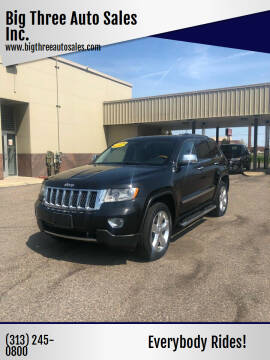 2012 Jeep Grand Cherokee for sale at Big Three Auto Sales Inc. in Detroit MI