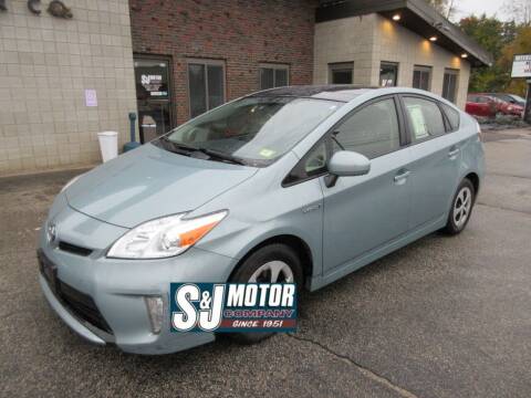 2015 Toyota Prius for sale at S & J Motor Co Inc. in Merrimack NH