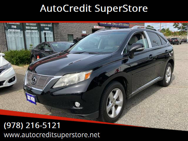 2011 Lexus RX 350 for sale at AutoCredit SuperStore in Lowell MA