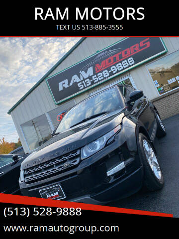 2015 Land Rover Range Rover Evoque for sale at RAM MOTORS in Cincinnati OH