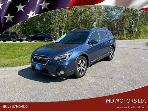 2019 Subaru Outback for sale at MD Motors LLC in Williston VT