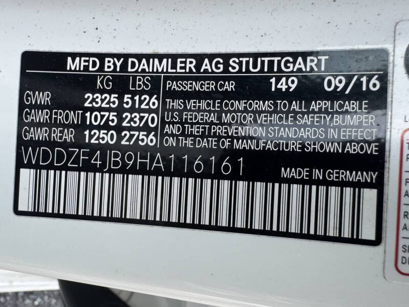 2017 Mercedes-Benz E-Class E 300