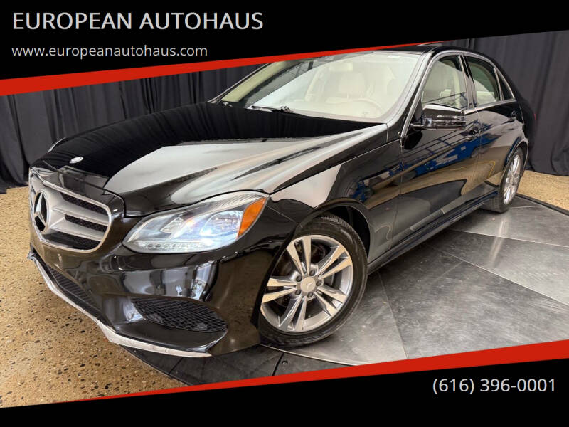 2014 Mercedes-Benz E-Class for sale at EUROPEAN AUTOHAUS in Holland MI