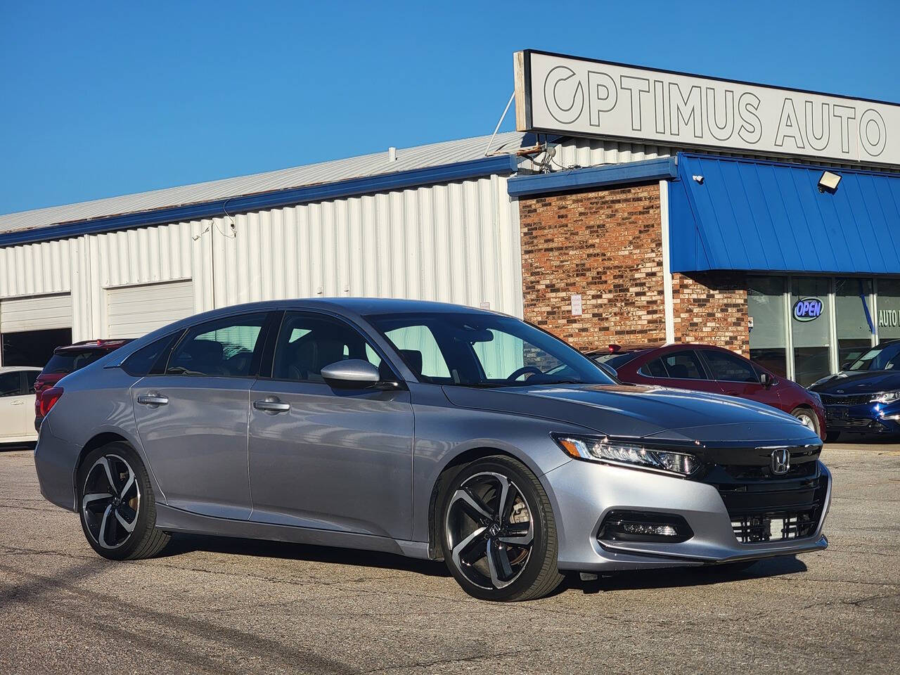 2019 Honda Accord for sale at Optimus Auto in Omaha, NE