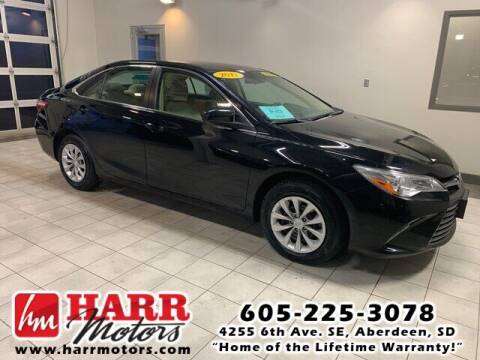 2017 Toyota Camry for sale at Harr Motors Bargain Center in Aberdeen SD