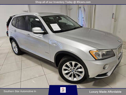 2013 BMW X3 for sale at Southern Star Automotive, Inc. in Duluth GA