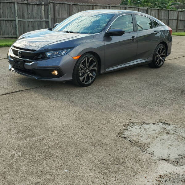 2020 Honda Civic for sale at MOTORSPORTS IMPORTS in Houston TX