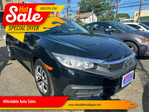 2018 Honda Civic for sale at Affordable Auto Sales in Irvington NJ