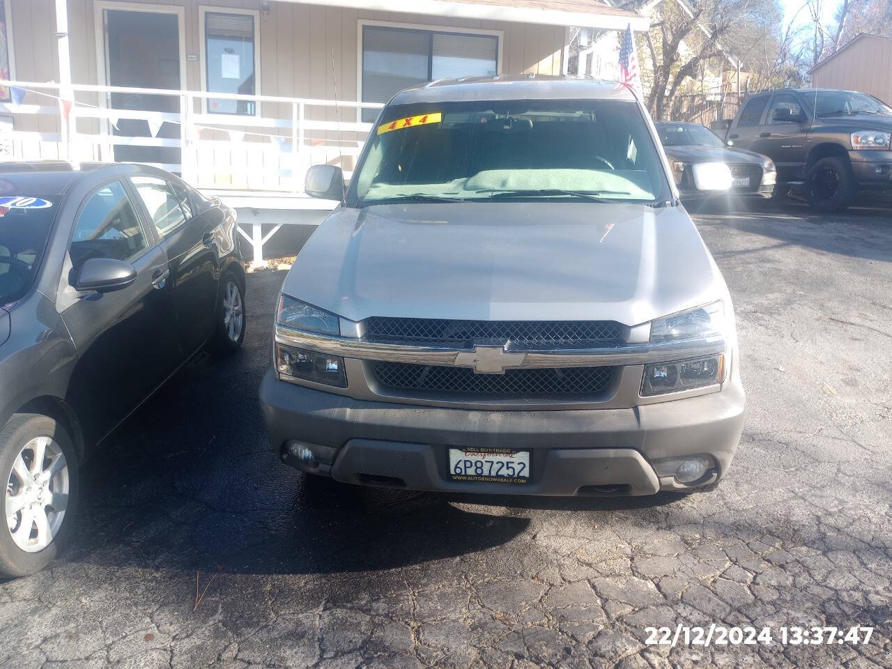 2002 Chevrolet Avalanche for sale at Autosnow4sale.Com in El Dorado, CA