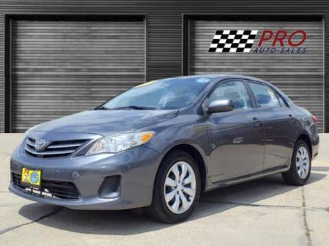 2013 Toyota Corolla for sale at Pro Auto Sales in Mechanicsville MD