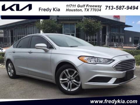 2018 Ford Fusion for sale at FREDY USED CAR SALES in Houston TX