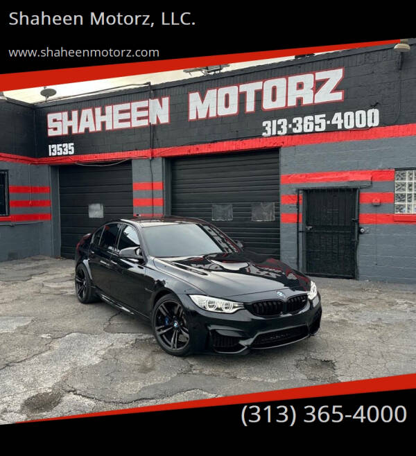 2015 BMW M3 for sale at Shaheen Motorz, LLC. in Detroit MI