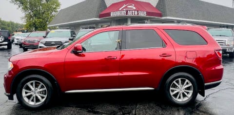 2014 Dodge Durango for sale at BRADBURY AUTO SALES in Gibson City IL