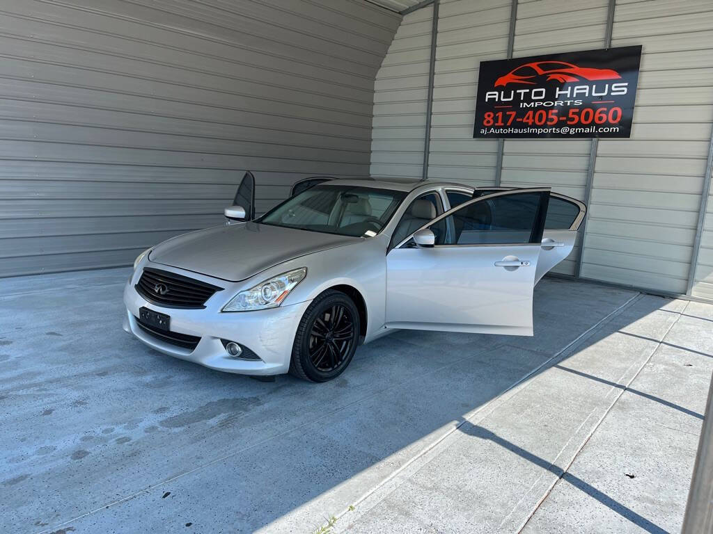 2010 INFINITI G37 Sedan for sale at Auto Haus Imports in Grand Prairie, TX