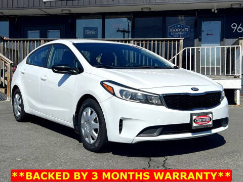 2017 Kia Forte for sale at CERTIFIED CAR CENTER in Fairfax VA