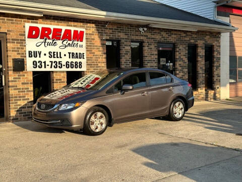 2014 Honda Civic for sale at Dream Auto Sales LLC in Shelbyville TN