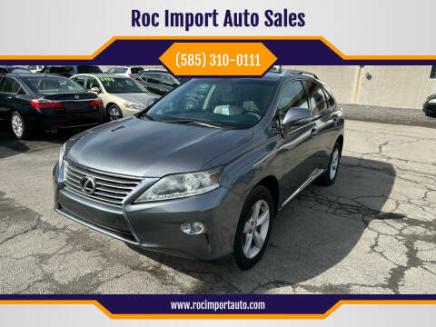 2013 Lexus RX 350 for sale at Roc Import Auto Sales in Rochester NY