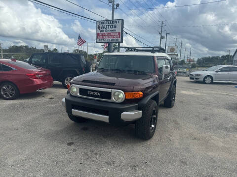 2007 Toyota FJ Cruiser for sale at Excellent Autos of Orlando in Orlando FL