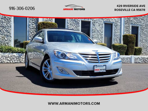 2012 Hyundai Genesis for sale at Armani Motors in Roseville CA