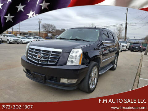 2014 Cadillac Escalade for sale at F.M Auto Sale LLC in Dallas TX