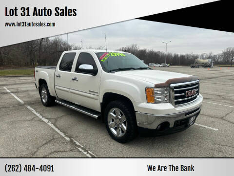 2012 GMC Sierra 1500 for sale at Lot 31 Auto Sales in Kenosha WI