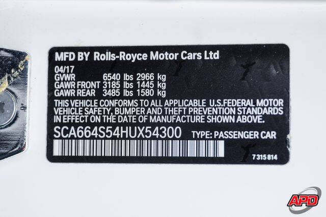 2017 Rolls-Royce Ghost