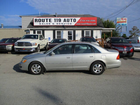 2001 Toyota Avalon for sale at ROUTE 119 AUTO SALES & SVC in Homer City PA