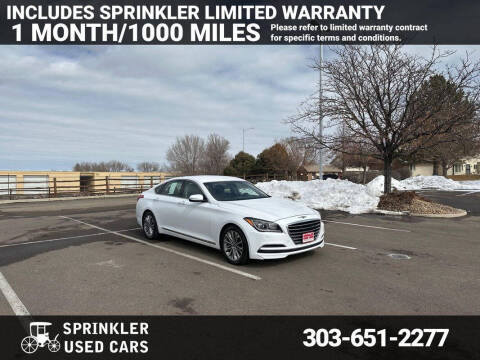 2017 Genesis G80 for sale at Sprinkler Used Cars in Longmont CO