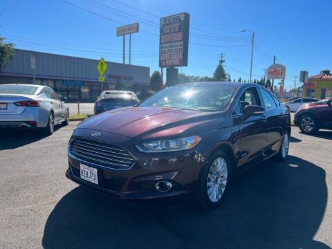 2013 Ford Fusion Energi for sale at City Motors in Hayward CA