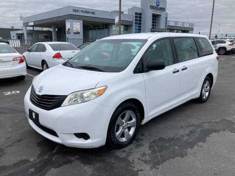 2011 Toyota Sienna for sale at Vision Auto Sales in Sacramento CA