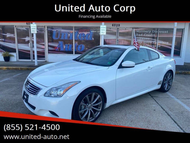 2009 INFINITI G Coupe