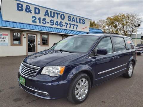 2014 Chrysler Town and Country for sale at B & D Auto Sales Inc. in Fairless Hills PA