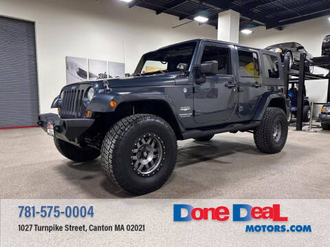 2007 Jeep Wrangler Unlimited for sale at DONE DEAL MOTORS in Canton MA