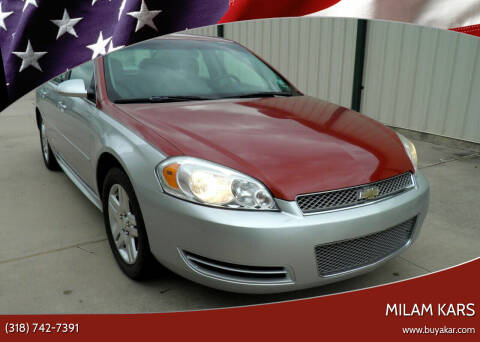 2013 Chevrolet Impala for sale at MILAM KARS in Bossier City LA