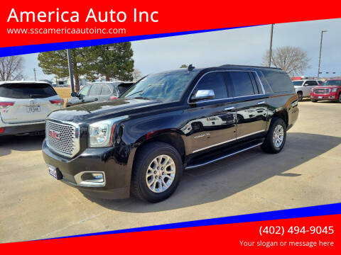 2016 GMC Yukon XL for sale at America Auto Inc in South Sioux City NE