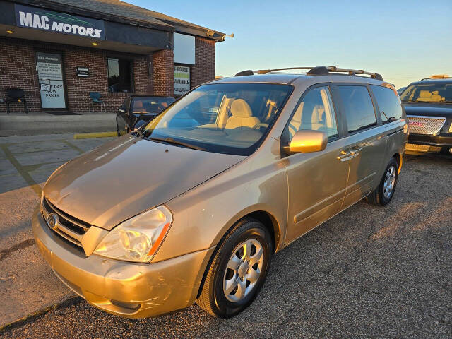 2007 Kia Sedona for sale at Mac Motors in Arlington, TX